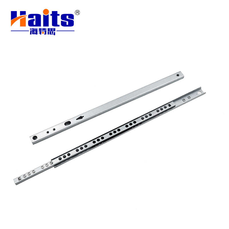 HT-01.001 17mm Ball Bearing Telescopic Channel Cabinet Drawer Slide